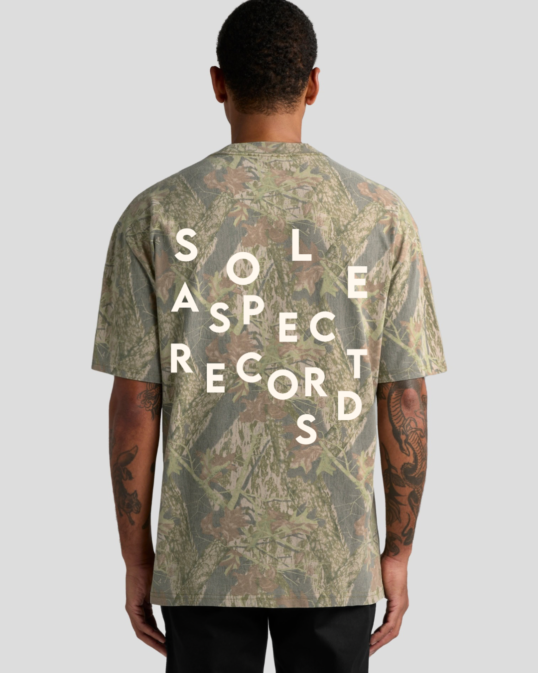 5 YR ANNIVERSARY CAMO T-SHIRT